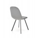 60-21255 K462 chair grey DIOMMI V-CH-K/462-KR-POPIEL