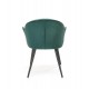 60-21263 K468 chair dark green DIOMMI V-CH-K/468-KR-C.ZIELONY