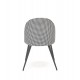 60-21278 K478 chair, color: black - white DIOMMI V-CH-K/478-KR