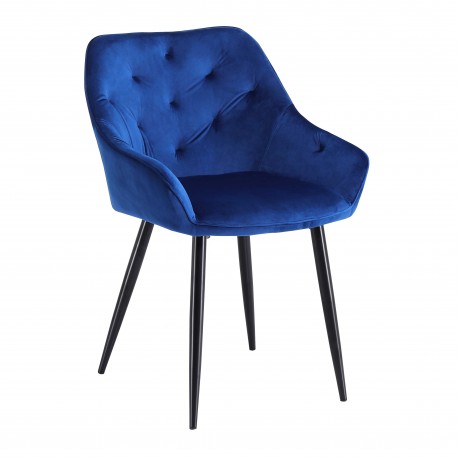 60-21291 K487 chair dark blue DIOMMI V-CH-K/487-KR-GRANATOWY