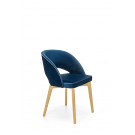 60-22587 MARINO chair, color: velvet - MONOLITH 77 (dark blue) DIOMMI V-PL-N-MARINO-D.MIODOWY-MONOLITH77
