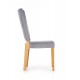 60-22600 ROIS chair, color: honey oak / grey DIOMMI V-PL-N-ROIS-KR-D.MIODOWY/POPIEL