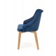 60-22615 TOLEDO 2 chair, color: honey oak / MONOLITH 77 DIOMMI V-PL-N-TOLEDO_2-D.MIODOWY-MONOLITH77