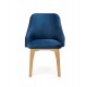 60-22615 TOLEDO 2 chair, color: honey oak / MONOLITH 77 DIOMMI V-PL-N-TOLEDO_2-D.MIODOWY-MONOLITH77