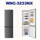 Omnys WNC-3233NX Ψυγειοκαταψύκτης NoFrost Υ180xΠ54xΒ60εκ. Inox E