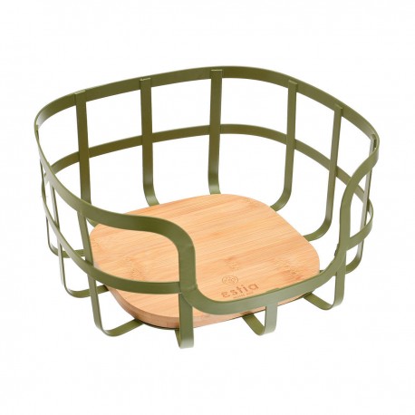 01-14162 ESTIA ΦΡΟΥΤΙΕΡΑ BAMBOO ESSENTIALS ΜΕ ΑΤΣΑΛΙ ΛΑΔΙ