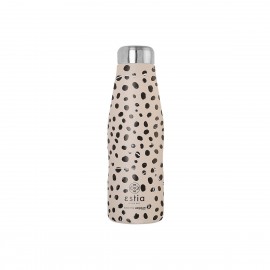 01-16630 ESTIA ΘΕΡΜΟΣ TRAVEL FLASK SAVE THE AEGEAN 500ml LEOPARD TAUPE