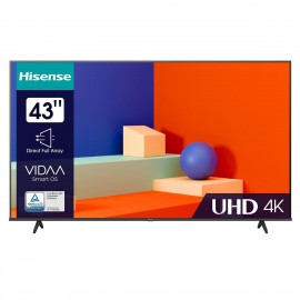 Hisense Smart Τηλεόραση 43" 4K UHD LED 43A6K HDR (2023) F