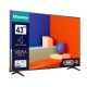 Hisense Smart Τηλεόραση 43" 4K UHD LED 43A6K HDR (2023) F