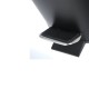 02-12748 ESTIA ΧΑΡΤΟΔΟΧΕΙΟ ΜΠΑΝΙΟΥ BAMBOO ESSENTIALS SOFT CLOSE 5lt ΜΑΥΡΟ