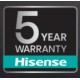 Hisense RT641N4WIE1 Ψυγειοκαταψύκτης Total NoFrost Υ200xΠ70.4xΒ69.4εκ. Inox E (5 ΧΡΟΝΙΑ ΕΓΓΥΗΣΗ)