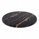 ΕΠΙΦΑΝΕΙΑ ΤΡΑΠΕΖΙΟΥ ΣΤΡΟΓΓΥΛΗ 5787 WERZALIT Φ60 BLACK GOLD MARBLE HM5227.15