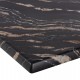 ΕΠΙΦΑΝΕΙΑ ΤΡΑΠΕΖΙΟΥ 5787 ΤΕΤΡΑΓΩΝΗ WERZALIT 60Χ60εκ. BLACK GOLD MARBLE HM5229.15