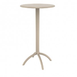 20-0169 OCTOPUS BAR Φ60Χ108εκ.TAUPE ΠΟΛ/ΝΙΟΥ
