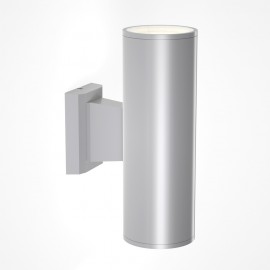 80203434 InLight Winnipeg 2xΕ27 Outdoor Up-Down Wall Lamp Grey D:15.3cmx26cm (80203434)