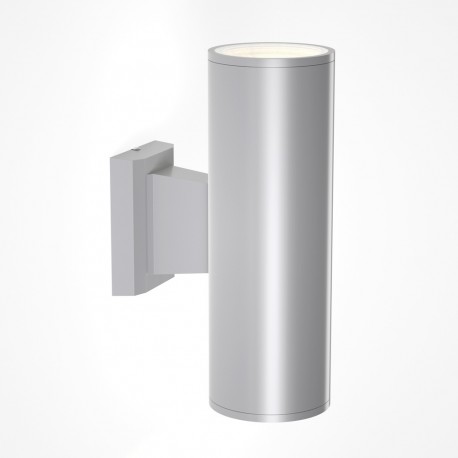 80203434 InLight Winnipeg 2xΕ27 Outdoor Up-Down Wall Lamp Grey D:15.3cmx26cm (80203434)