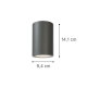 80300524 InLight Reindeer 1xGU10 Outdoor Ceiling Down Light White D:14.1cmx9,4cm (80300524)