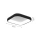 42031-Golden InLight Πλαφονιέρα οροφής LED 78W 3CCT από χρυσαφί μέταλλο και λευκό ακρυλικό D:45cm (42031-Golden)