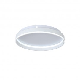 42032-White InLight Πλαφονιέρα οροφής LED 65W 3CCT από λευκό μέταλλο και ακρυλικό D:50cm (42032-White)