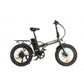 Nilox Doc X8 Plus 20" Πράσινο Ηλεκτρικό Ποδήλατο Trekking με 7 Ταχύτητες και Δισκόφρενα