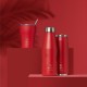 01-8543 ESTIA ΘΕΡΜΟΣ TRAVEL FLASK SAVE THE AEGEAN 500ml SCARLET RED