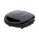 06-10041 ESTIA ΤΟΣΤΙΕΡΑ BLACK & INOX 2 ΘΕΣΕΩΝ 850w ΜΕ ΑΠΟΣΠΩΜΕΝΕΣ ΑΝΤΙΚΟΛΛΗΤΙΚΕΣ ΠΛΑΚΕΣ
