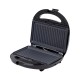 06-10041 ESTIA ΤΟΣΤΙΕΡΑ BLACK & INOX 2 ΘΕΣΕΩΝ 850w ΜΕ ΑΠΟΣΠΩΜΕΝΕΣ ΑΝΤΙΚΟΛΛΗΤΙΚΕΣ ΠΛΑΚΕΣ