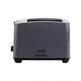 06-12243 ESTIA ΦΡΥΓΑΝΙΕΡΑ AROMA GREY 2 ΘΕΣΕΩΝ ΜΕ 7 ΕΠΙΠΕΔΑ ΨΗΣΙΜΑΤΟΣ 750w ΓΚΡΙ