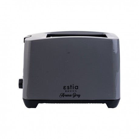 06-12243 ESTIA ΦΡΥΓΑΝΙΕΡΑ AROMA GREY 2 ΘΕΣΕΩΝ ΜΕ 7 ΕΠΙΠΕΔΑ ΨΗΣΙΜΑΤΟΣ 750w ΓΚΡΙ