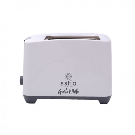 06-13820 ESTIA ΦΡΥΓΑΝΙΕΡΑ GUSTO WHITE 2 ΘΕΣΕΩΝ ΜΕ 7 ΕΠΙΠΕΔΑ ΨΗΣΙΜΑΤΟΣ 750w ΛΕΥΚΗ