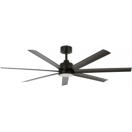 Lucci Air Atlanta DC Ανεμιστήρας Οροφής 142cm με Φως και Τηλεχειριστήριο Μαύρος