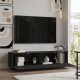 176-000069 Έπιπλο τηλεόρασης Zoeva pakoworld wenge 140x.35x38.2εκ