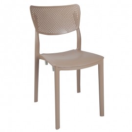 253-000015 Καρέκλα Ignite pakoworld PP cappucino
