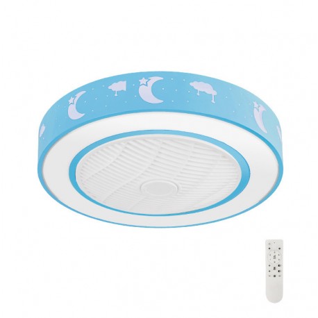 Gruppe CMBF-FS6001 Ανεμιστήρας Οροφής 50cm με Τηλεχειριστήριο Μπλε