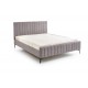 60-20701 FRANCESCA 160, bed, light gray DIOMMI V-CH-FRANCESCA_160-LOZ