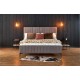 60-20701 FRANCESCA 160, bed, light gray DIOMMI V-CH-FRANCESCA_160-LOZ