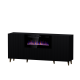 60-19845 PAFOS chest of drawers EF 180 black/black DIOMMI CAMA-PAFOS-KOM-EF-CZ/CZ