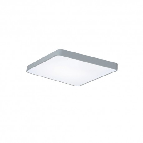 42034-Gray InLight Πλαφονιέρα οροφής LED 96W 3CCT (by switch on base) από γκρί μέταλλο και ακρυλικό D:50cm (42034-Gray)