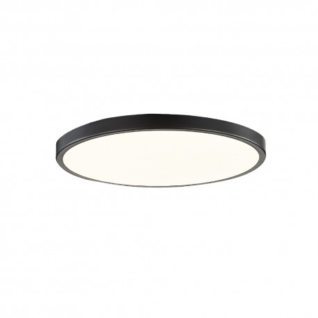 42035-A-Black InLight Πλαφονιέρα οροφής LED 150W 3CCT (by switch on base) από μαύρο μέταλλο και ακρυλικό D:80cm (42035-A-Black)