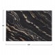 ΕΠΙΦΑΝΕΙΑ ΤΡΑΠΕΖΙΟΥ ΟΡΘΟΓΩΝΙΑ 5787 WERZALIT 120X80εκ. BLACK GOLD MARBLE HM5630.15