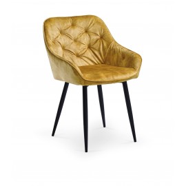 60-21162 K418 chair, color: mustard DIOMMI V-CH-K/418-KR-MUSZTARDOWY