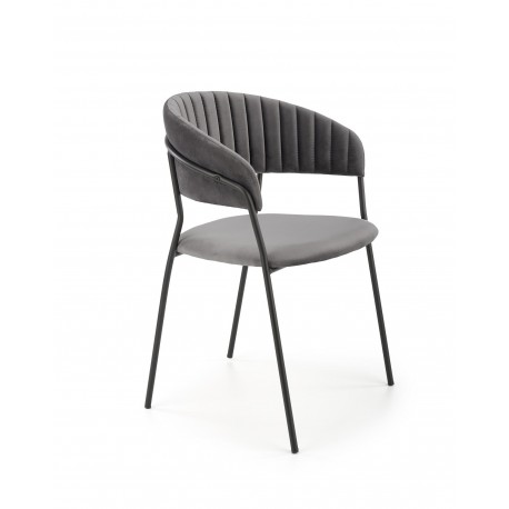 60-21175 K426 chair color: grey DIOMMI V-CH-K/426-KR-POPIELATY