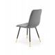 60-21203 K438 chair color: grey DIOMMI V-CH-K/438-KR-POPIELATY