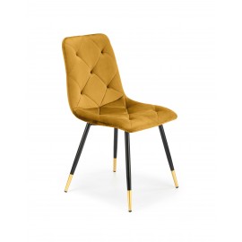 60-21202 K438 chair color: mustard DIOMMI V-CH-K/438-KR-MUSZTARDOWY