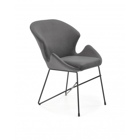 60-22235 K458 chair color: grey DIOMMI V-PL-K/458-KR-POPIELATY