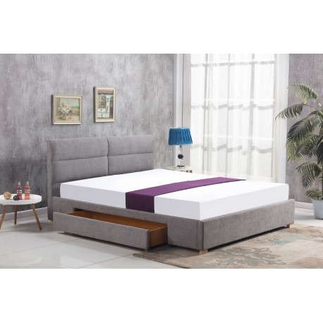 60-21520 MERIDA bed, color: light grey DIOMMI V-CH-MERIDA-LOZ-J.POPIEL