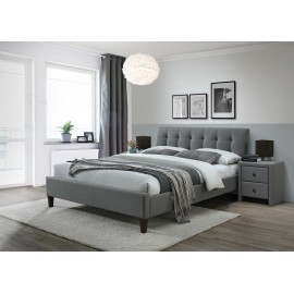 60-21773 SAMARA 2 bed color: grey DIOMMI V-CH-SAMARA_2-LOZ-POPIEL