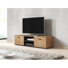 60-19983 SOHO RTV140 lefkas oak/black DIOMMI CAMA-SOHO-RTV-140-DALE/CZ