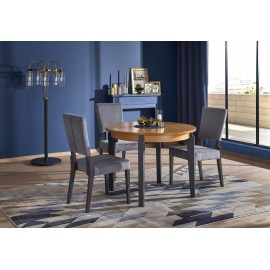 60-22715 SORBUS table golden oak / graphite DIOMMI V-PL-SORBUS-ST-DĄB_MIODOWY/GRAFITOWY
