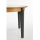 60-22715 SORBUS table golden oak / graphite DIOMMI V-PL-SORBUS-ST-DĄB_MIODOWY/GRAFITOWY